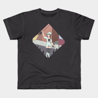 Lost In A Ruined City Kids T-Shirt